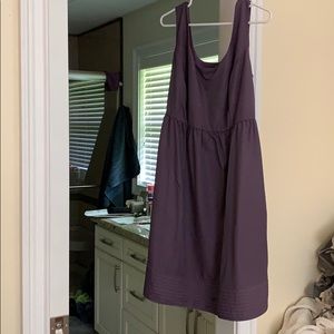 Plum knee length formal dress—size 22W